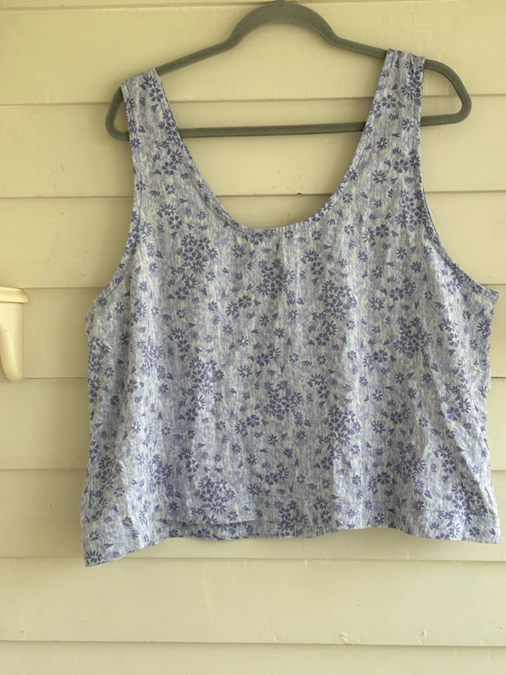 Patagonia Garden Island Top Wildflower Pastel Solstice Purple Size XL NWT